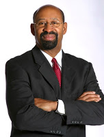 Democratic candidate for Mayor of Philadelphia and 2007 Bloomsday reader, Michael Nutter