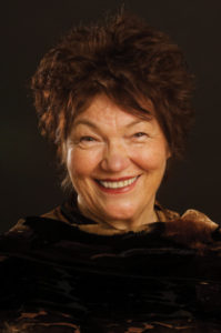 Author, actor, and director Tina Packer