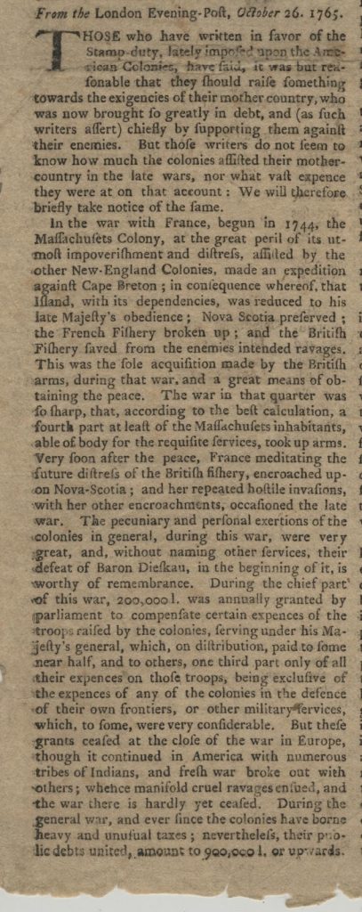 The Boston Evening Post